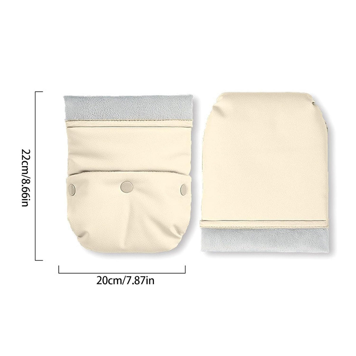 Pushchair Hand Warmer Gloves Strollers Hand Warmer Muff Mittens Windproof Splashproof Handmuffs For Pram Strollers Gloves For Cold