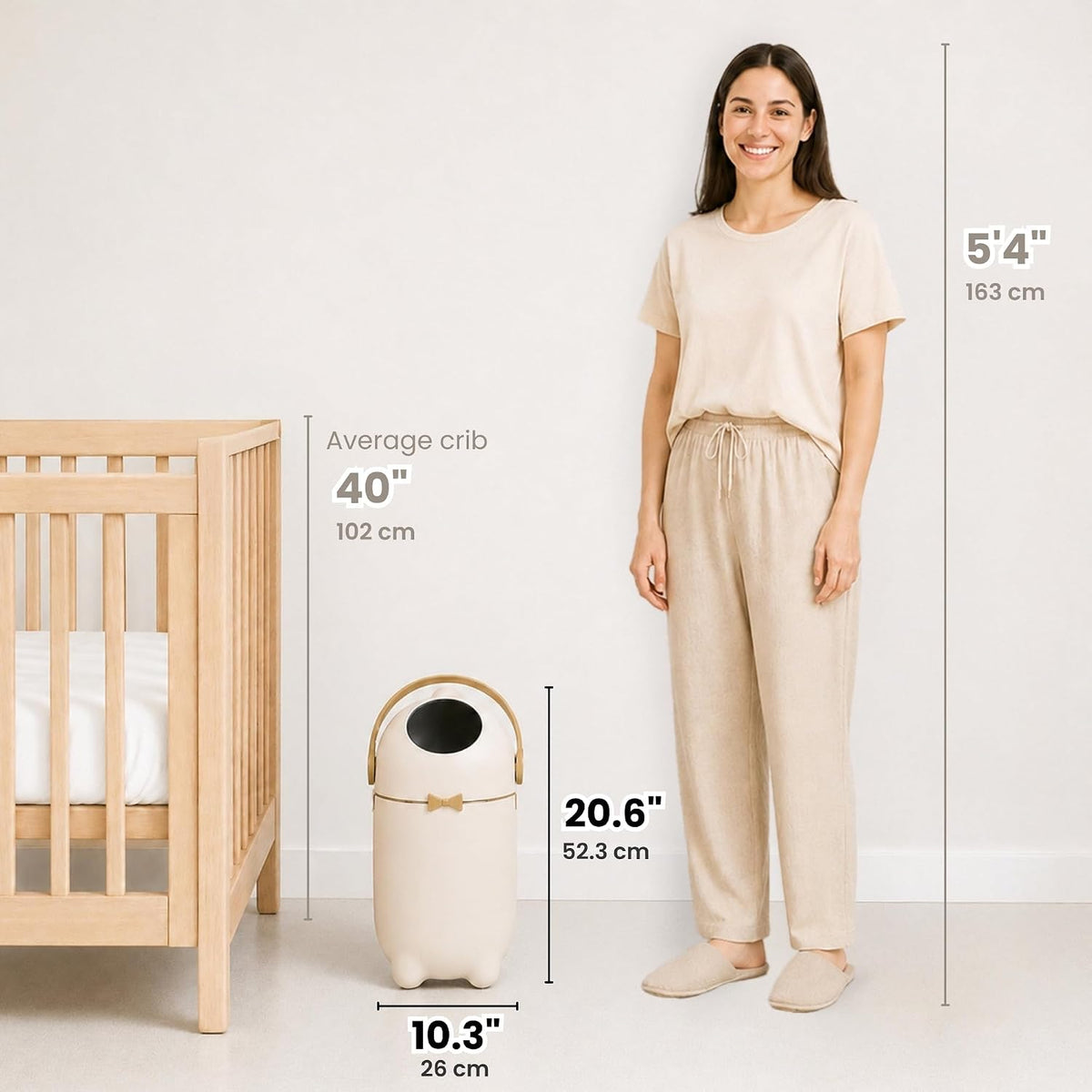 Universal Diaper Pail & Trash Can Refill Bags (90 Count) - Heavy Duty & Tear-Resistant Nursery Liners - Fits Most Systems & Small Bins - 3 Pack - Stop Expensive Refills - Odor-Lock Strength