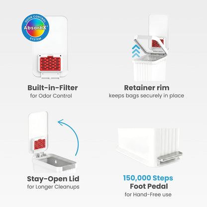 Universal Diaper Pail & Trash Can Refill Bags (90 Count) - Heavy Duty & Tear-Resistant Nursery Liners - Fits Most Systems & Small Bins - 3 Pack - Stop Expensive Refills - Odor-Lock Strength
