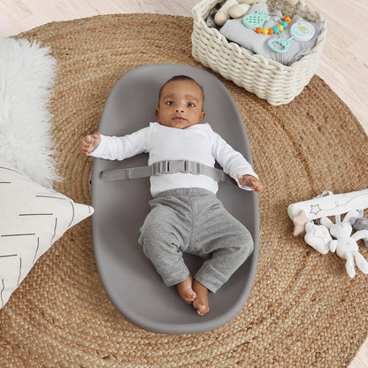 Eva Changing Pad, Waterproof EVA Foam, Safety Strap, White