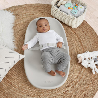 Eva Changing Pad, Waterproof EVA Foam, Safety Strap, White