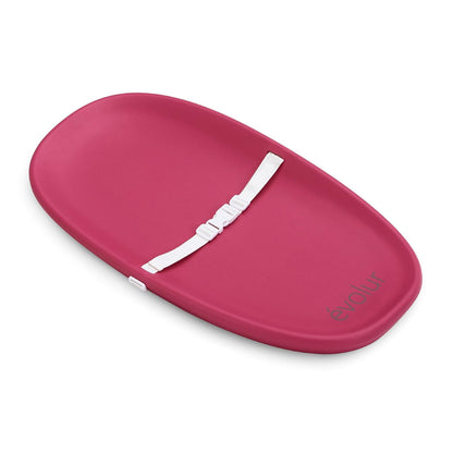 Eva Changing Pad, Waterproof EVA Foam, Safety Strap, White