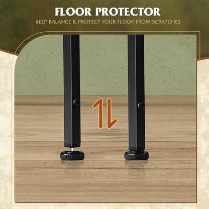 Tall Dresser for Bedroom, 7 Drawer Dresser, Black