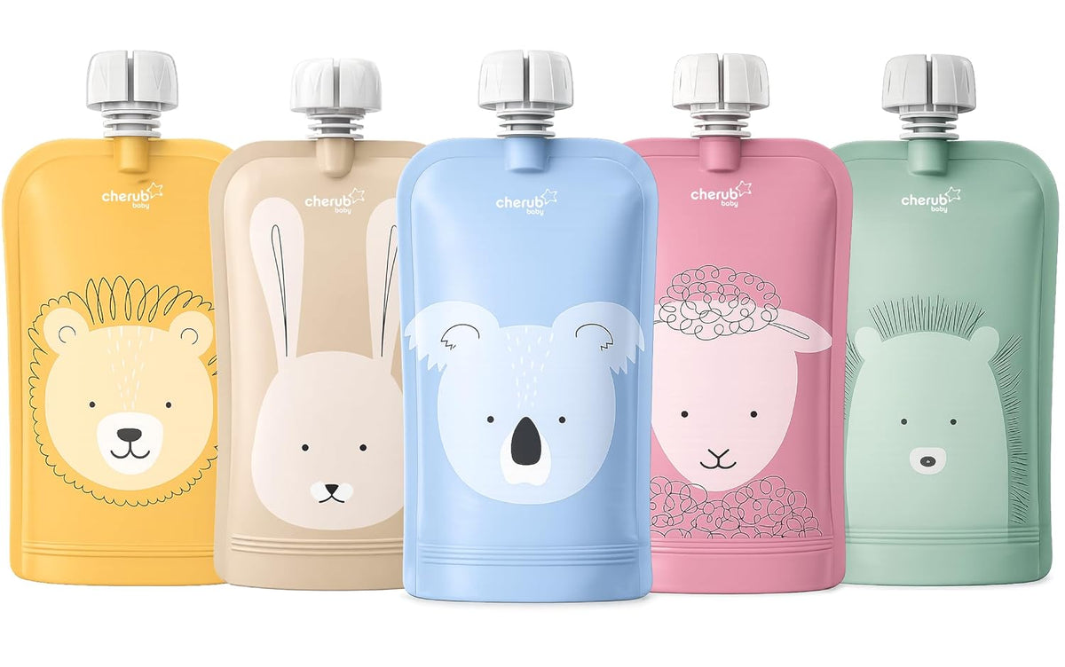 5oz Reusable Baby Food Pouches