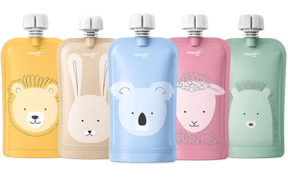 5oz Reusable Baby Food Pouches