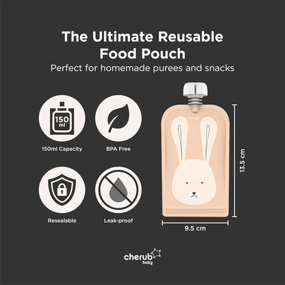 5oz Reusable Baby Food Pouches
