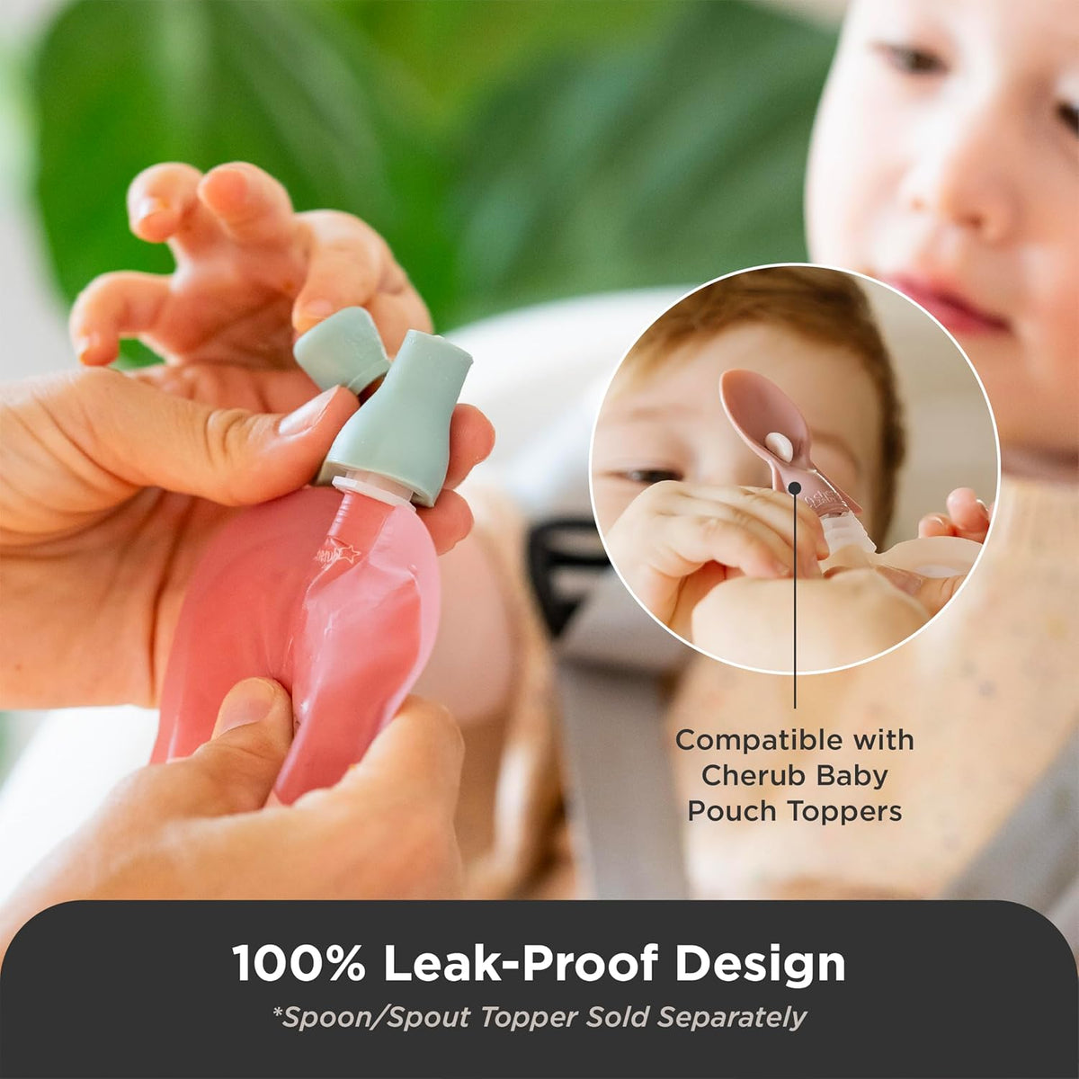 5oz Reusable Baby Food Pouches