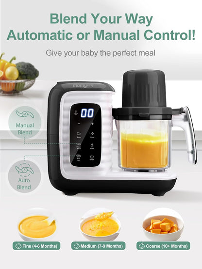 Baby Food Maker, Baby Food Processor with Steam & Grinding
