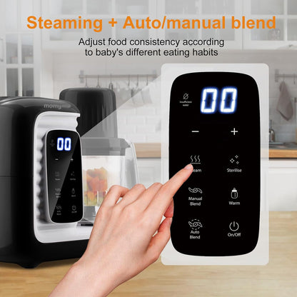 Baby Food Maker, Baby Food Processor with Steam & Grinding