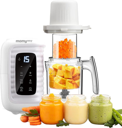 Baby Food Maker, Baby Food Processor with Steam & Grinding