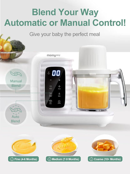 Baby Food Maker, Baby Food Processor with Steam & Grinding
