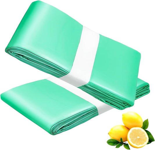 Compatible with Diaper Dekor Plus Diaper Pail Refills | Lemon Scent 2 Count | Extra Thick Leak Proof Odor Control | Most Economical Refills for Diaper Dekor Classic & Eko Style Pails