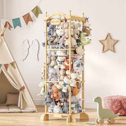 Stuffed Animal Storage Plushies Organizer for Kids Room