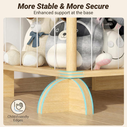 Stuffed Animal Storage Plushies Organizer for Kids Room