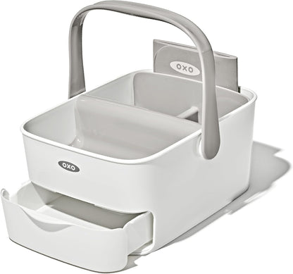 Diaper Caddy with Changing Mat