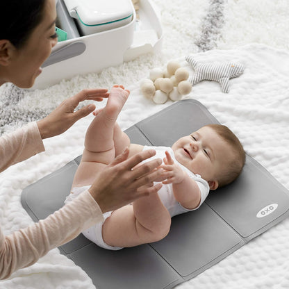 Diaper Caddy with Changing Mat