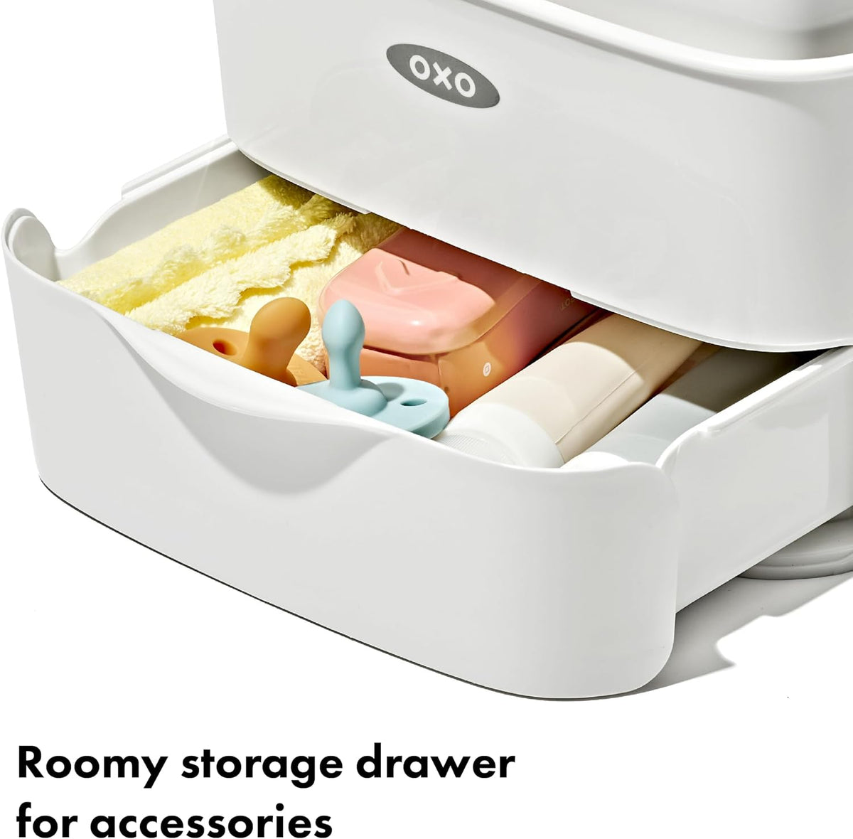 Diaper Caddy with Changing Mat