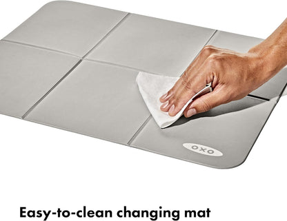Diaper Caddy with Changing Mat