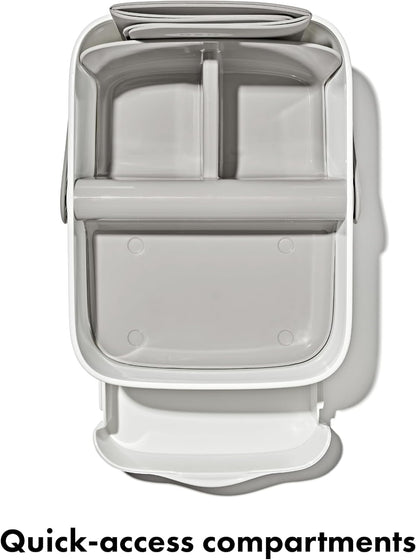 Diaper Caddy with Changing Mat