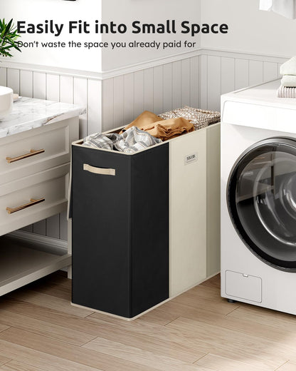 Laundry Hamper 3 section with lid and 3 Pcs Bag, Large Hamper 3 compartment 180L, Laundry Basket Laundry sorter Clothes hamper for Laundryroom Bedroom Blanket Storage Organizer