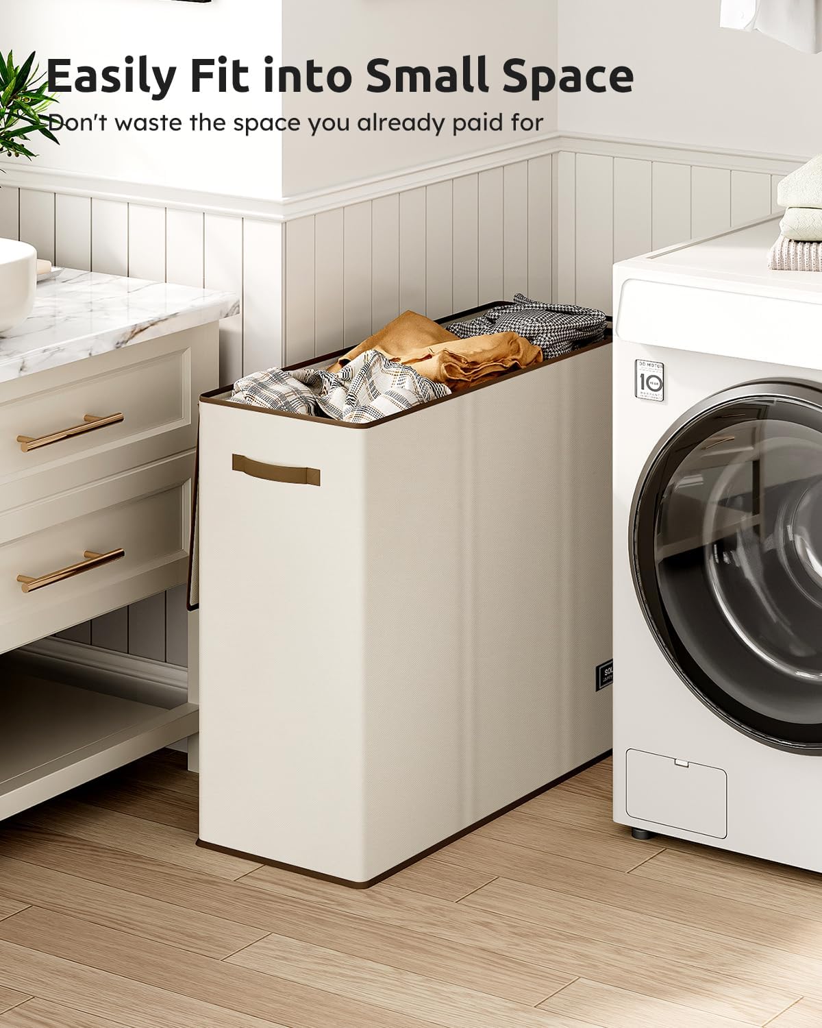 Laundry Hamper 3 section with lid and 3 Pcs Bag, Large Hamper 3 compartment 180L, Laundry Basket Laundry sorter Clothes hamper for Laundryroom Bedroom Blanket Storage Organizer