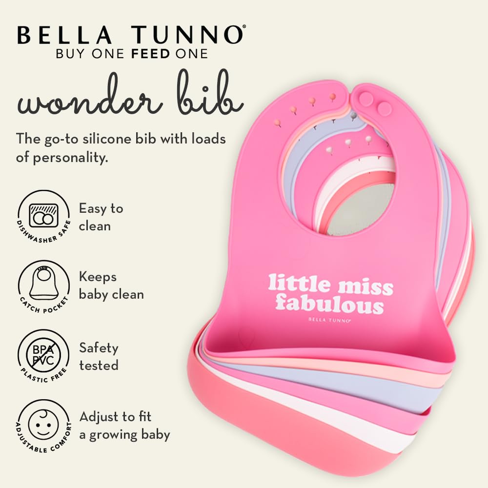 Silicone Baby Bib, Very Busy