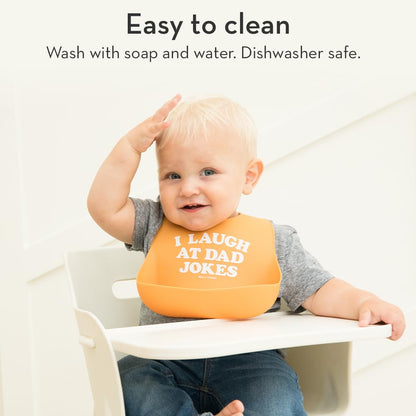 Silicone Baby Bib, Very Busy