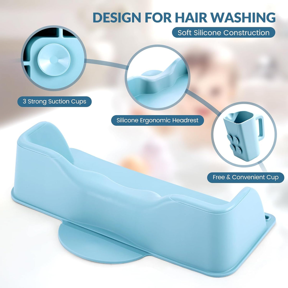 Portable Hair Washing Station For Kids