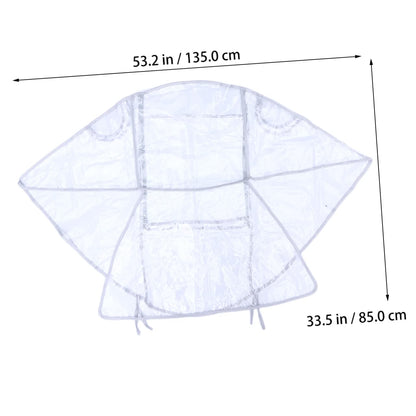 Stroller Rain Cover Wind Shield for Baby with PVC Weather Protection