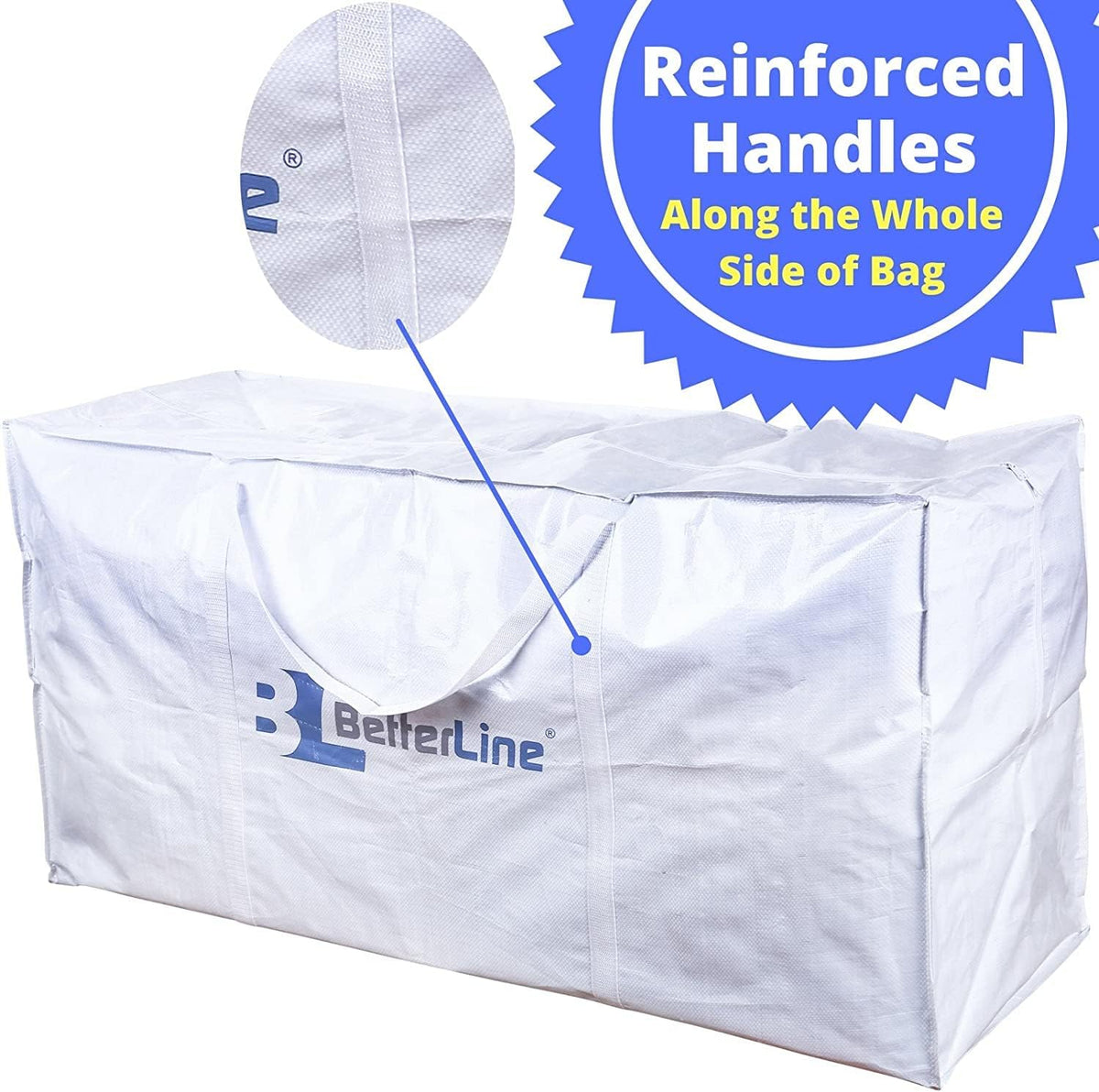 Extra Large Storage Bag Heavy Duty 45x22x16 Inches 100 lbs