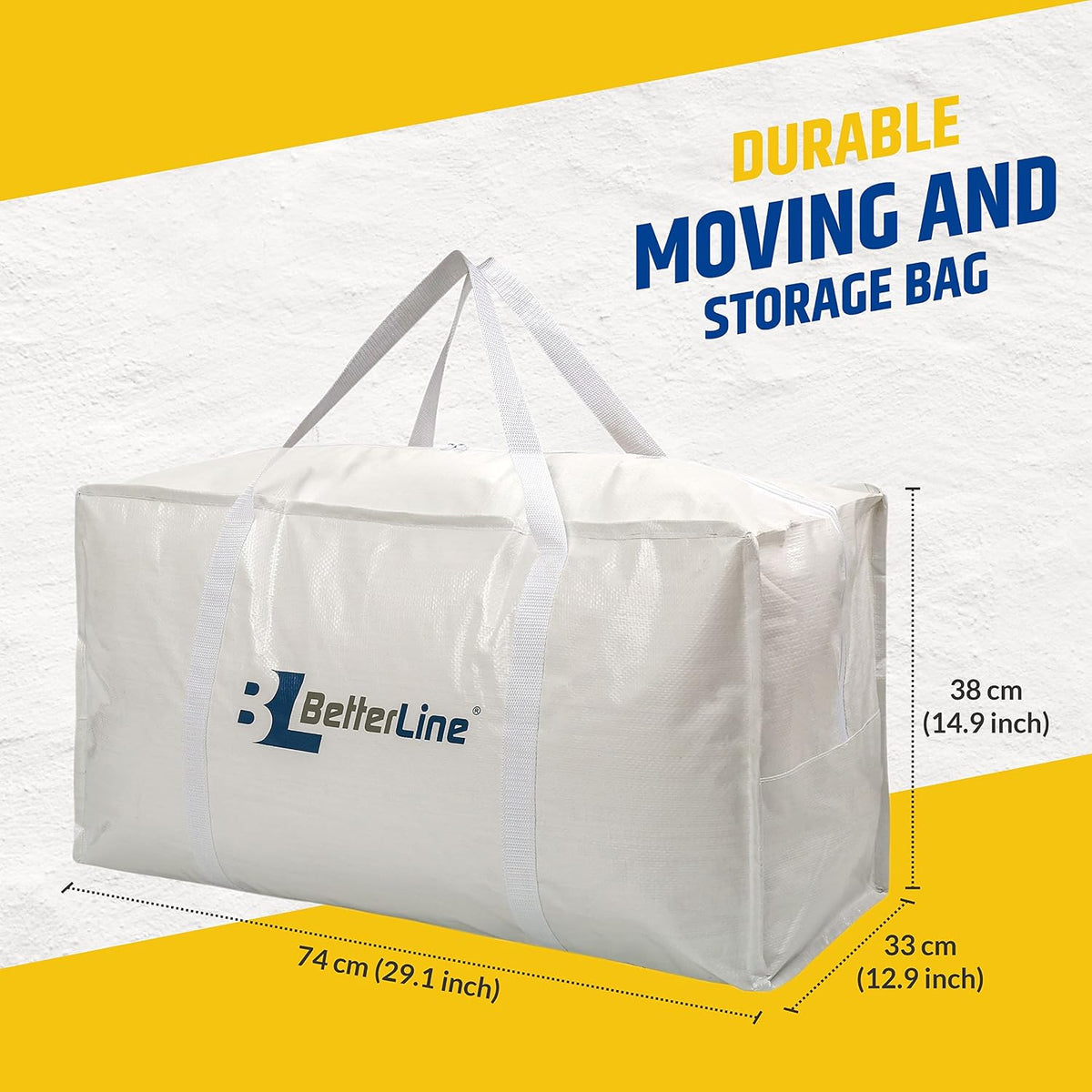 Extra Large Storage Bag Heavy Duty 45x22x16 Inches 100 lbs