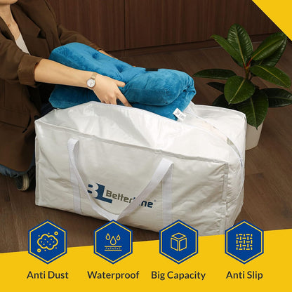 Extra Large Storage Bag Heavy Duty 45x22x16 Inches 100 lbs