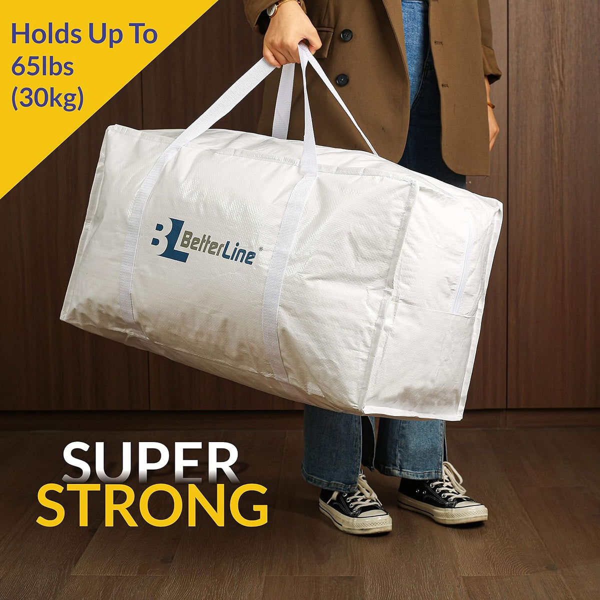 Extra Large Storage Bag Heavy Duty 45x22x16 Inches 100 lbs