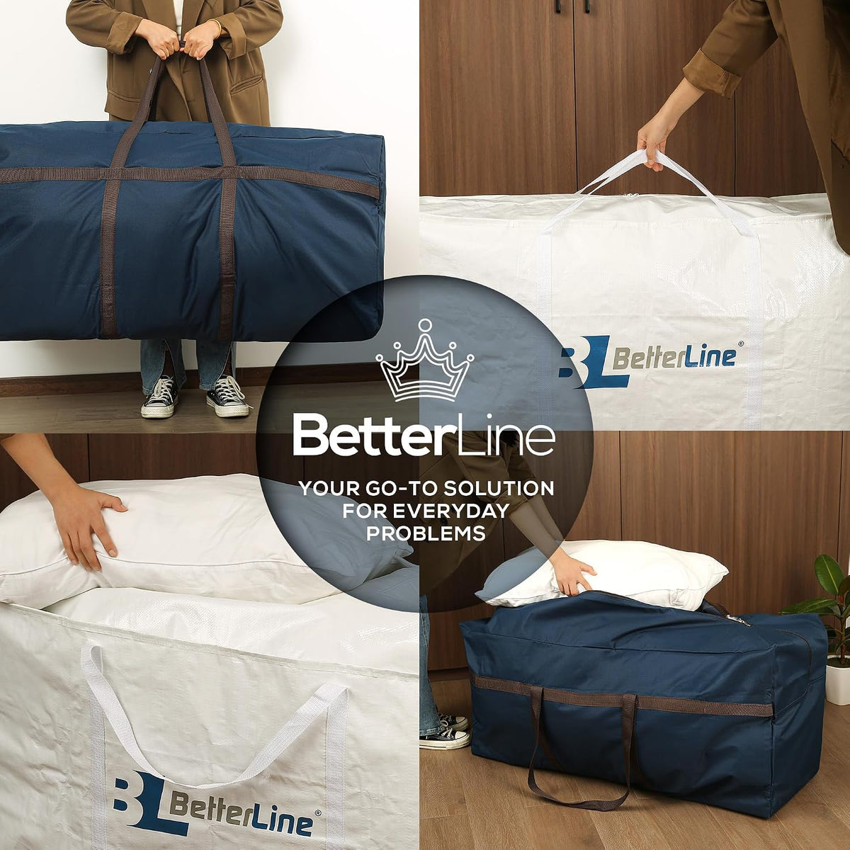 Extra Large Storage Bag Heavy Duty 45x22x16 Inches 100 lbs