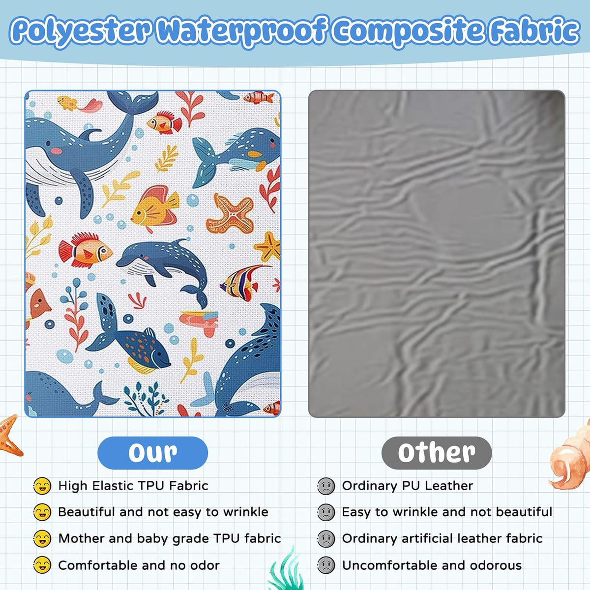 Booster Seat for Dining Table, Toddler Booster Seat for Dining Table with Safety Buckles, Anti-Scratch Easy Cleaning Toddler Seat for Table