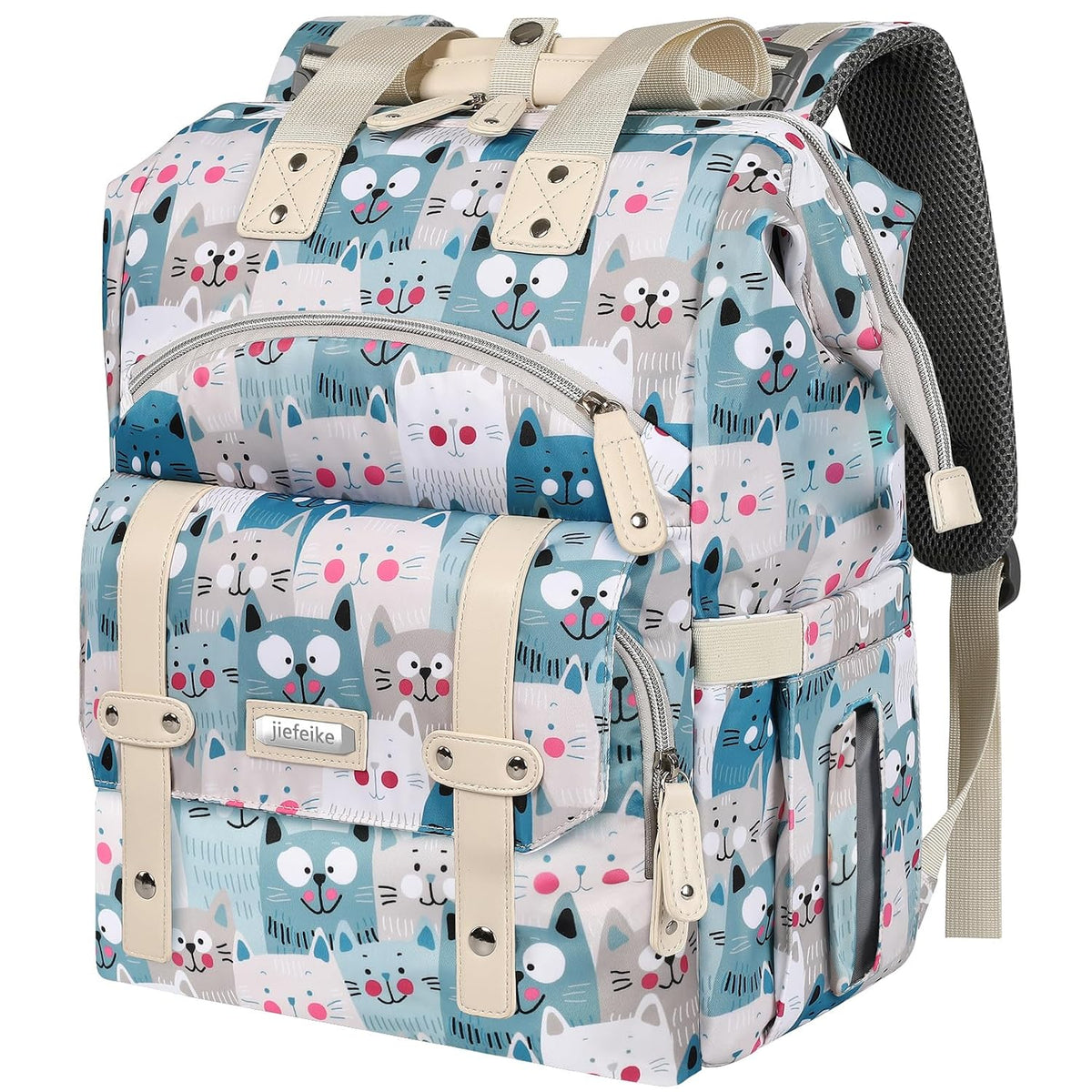 Diaper Bag Backpack, Pink Baby Girls Diaper Bag for Mom, Travel Baby Bags Backpack for Women, Insulated Pockets Portable toddler diaper bag, RFID Anti-Theft Pocket