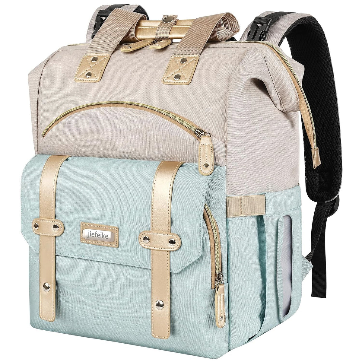 Diaper Bag Backpack, Pink Baby Girls Diaper Bag for Mom, Travel Baby Bags Backpack for Women, Insulated Pockets Portable toddler diaper bag, RFID Anti-Theft Pocket