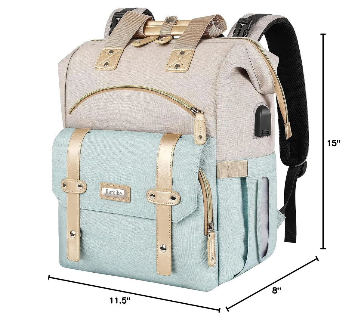Diaper Bag Backpack, Pink Baby Girls Diaper Bag for Mom, Travel Baby Bags Backpack for Women, Insulated Pockets Portable toddler diaper bag, RFID Anti-Theft Pocket
