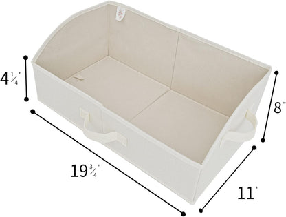 Bundle of 1-Pack Over the Door Bathroom Organizer & 3-Pack Trapezoid Storage Bins