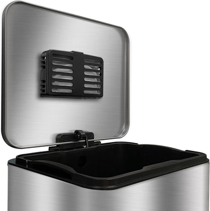 Trash Can Deodorizer Kit Stick-On Activated Carbon Odor Eliminator