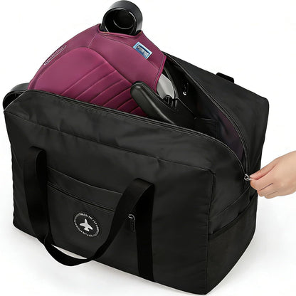 Backless Booster Seat Travel Bag, Black