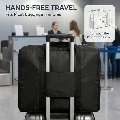 Backless Booster Seat Travel Bag, Black