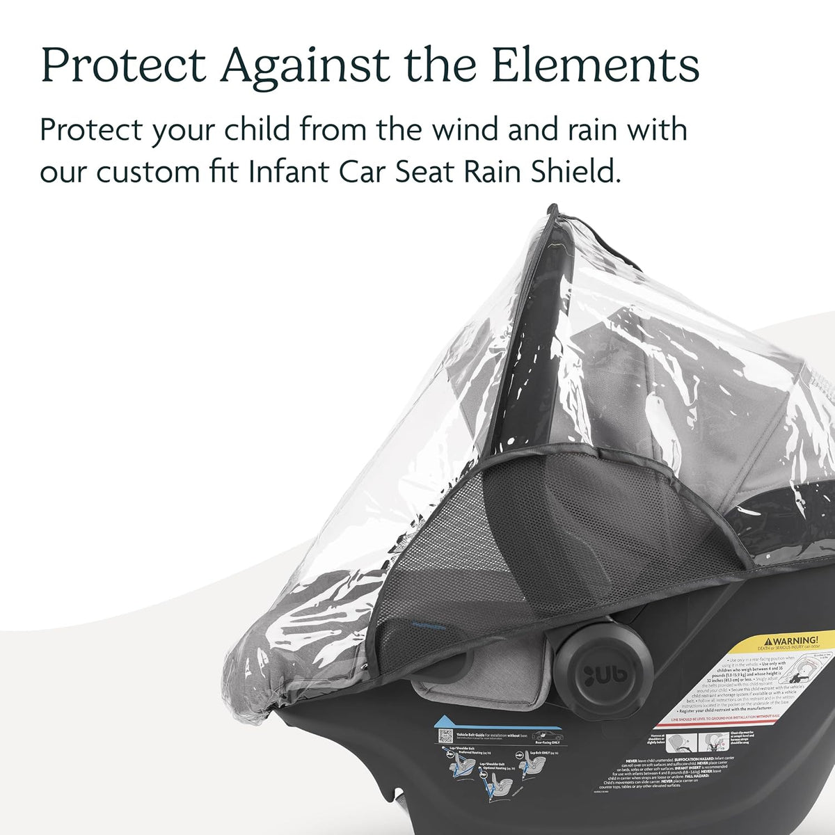 Rain Shield for Mesa and Aria Infant Car Seat Carriers