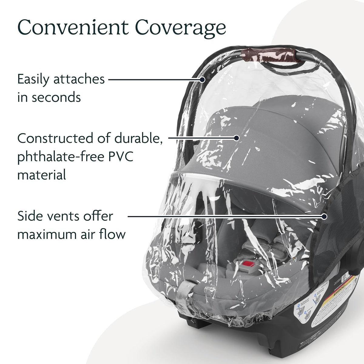 Rain Shield for Mesa and Aria Infant Car Seat Carriers