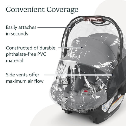 Rain Shield for Mesa and Aria Infant Car Seat Carriers