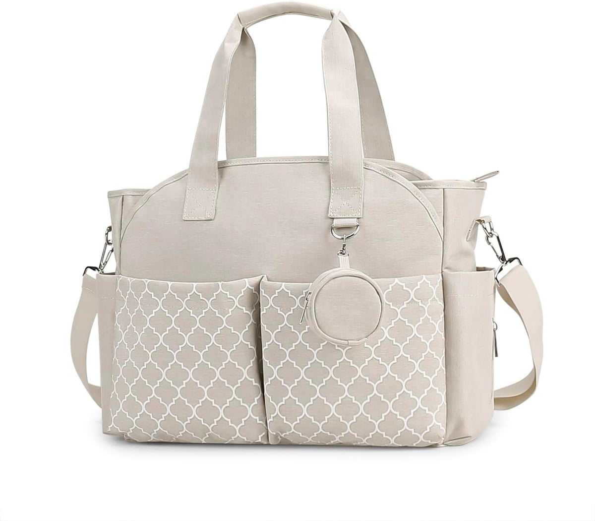 Diaper Bag Tote with Changing Station Upgrade Multi-Function Baby Bag with Adjustable Shoulder Strap