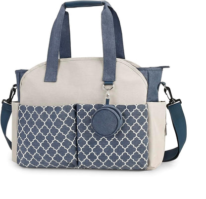 Diaper Bag Tote with Changing Station Upgrade Multi-Function Baby Bag with Adjustable Shoulder Strap