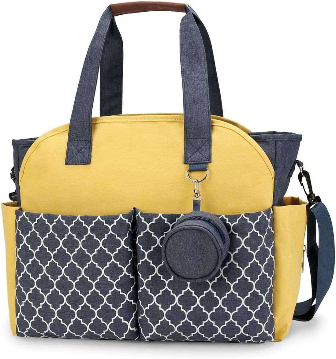 Diaper Bag Tote with Changing Station Upgrade Multi-Function Baby Bag with Adjustable Shoulder Strap