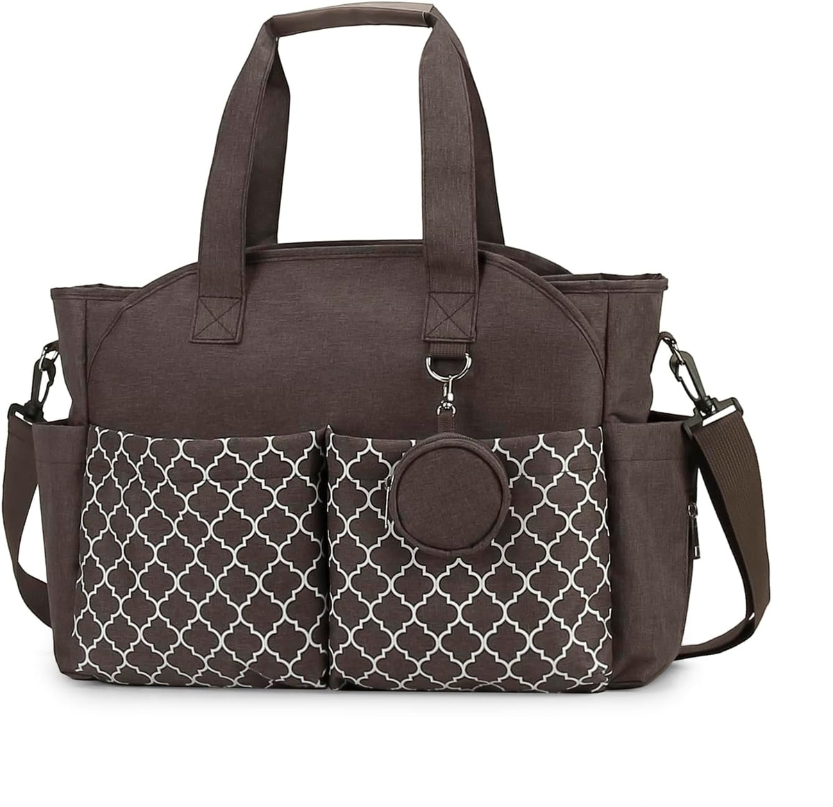 Diaper Bag Tote with Changing Station Upgrade Multi-Function Baby Bag with Adjustable Shoulder Strap