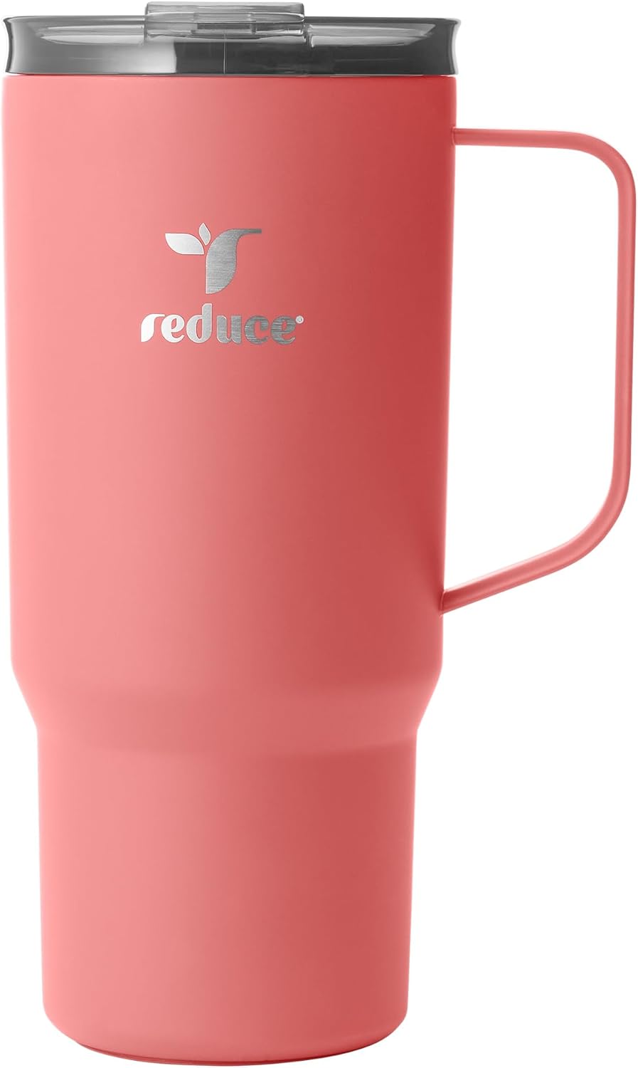 24 oz Hot1 Vacuum Insulated Mug for Hot Tea, Coffee and Other Hot Drinks - With Flo-Motion Lid and Handle, Single-Serve and Cupholder Friendly, Keeps Drinks Hot for up to 8 Hrs, Java